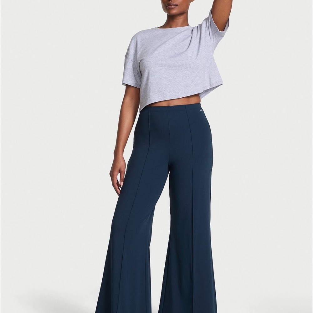 Victoria's Secret Dark Blue Wide Leg Pants